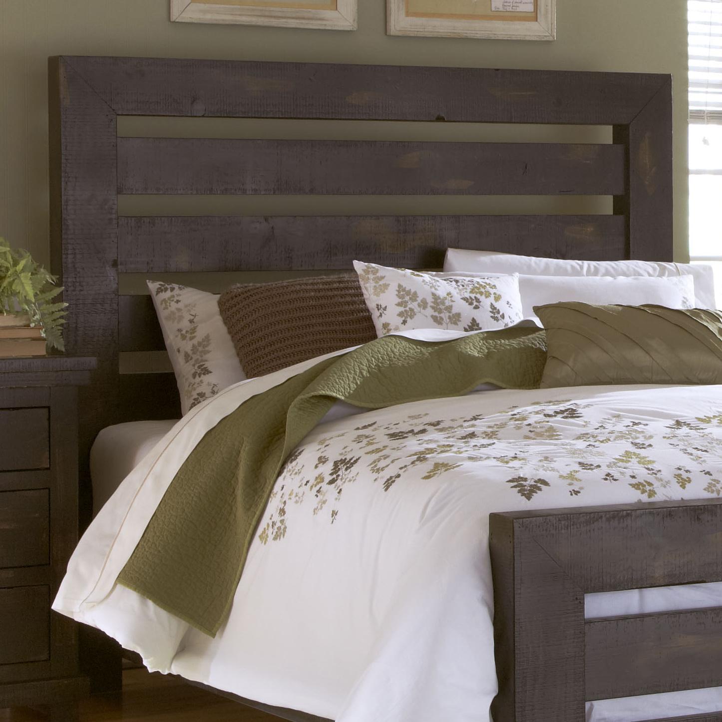 Black distressed hot sale headboard